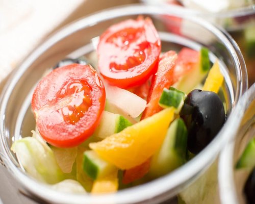 Bowl of healthy salad and vegetables
